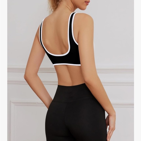 Color Block Plunge Bra - Picture 4 of 6